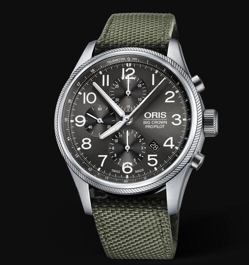 Oris Aviation Big Crown Pointer Chronograph 44mm Replica Watch 01 774 7699 4063-07 5 22 14FC